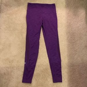 Purple leggings